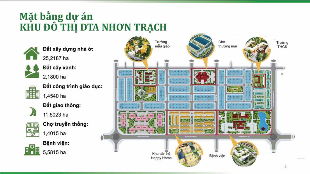 Khu Đô Thị DTA Nhơn Trạch